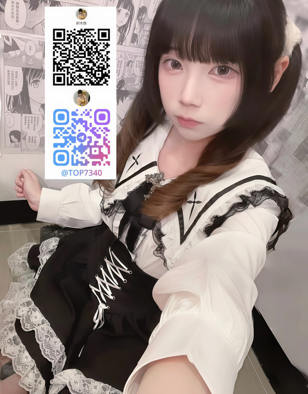 ふわふわメイド服の下には意外と綺麗にくびれたウエスト post thumbnail image