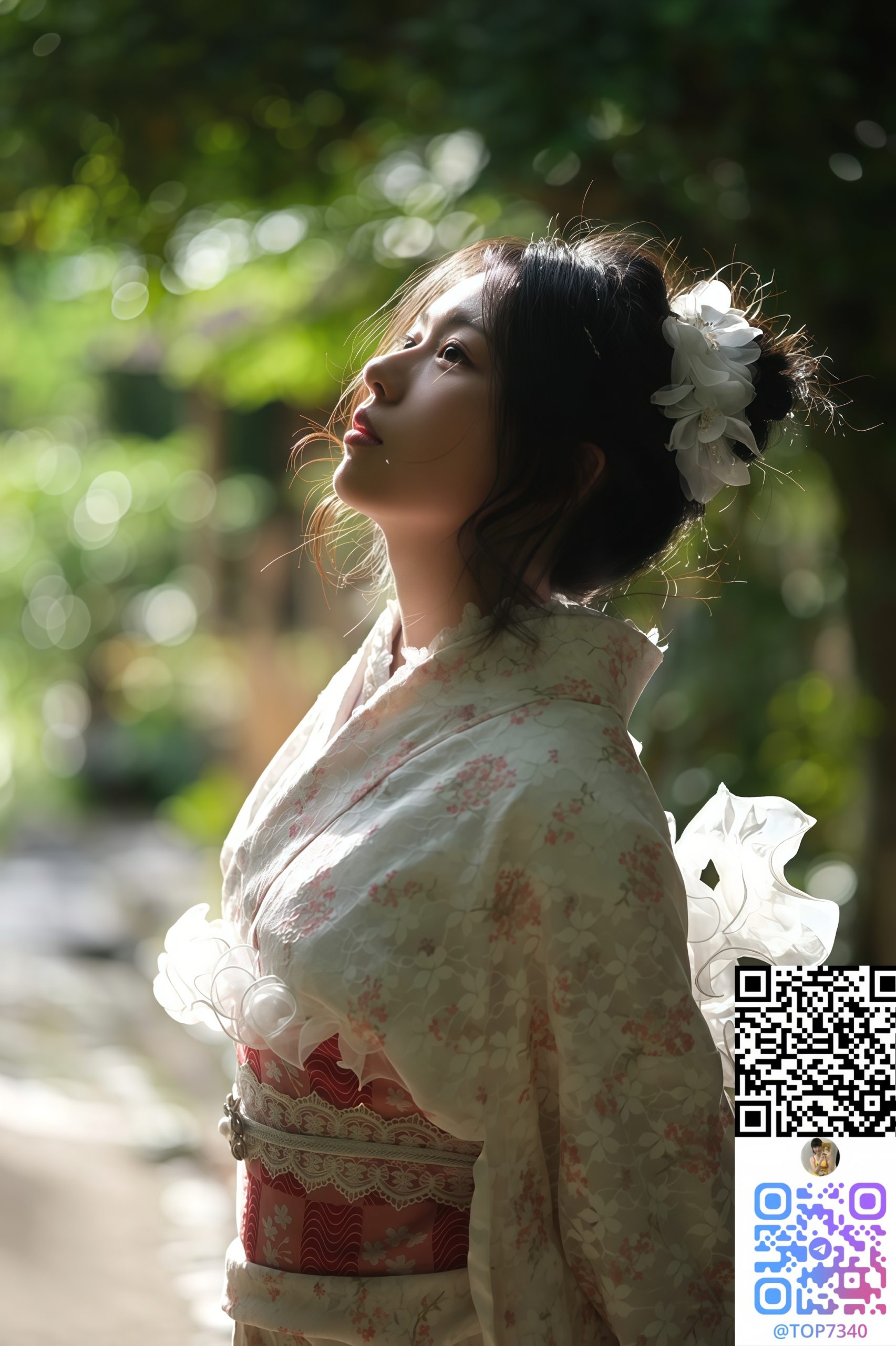 繊細な横顔、透き通るような白肌 post thumbnail image